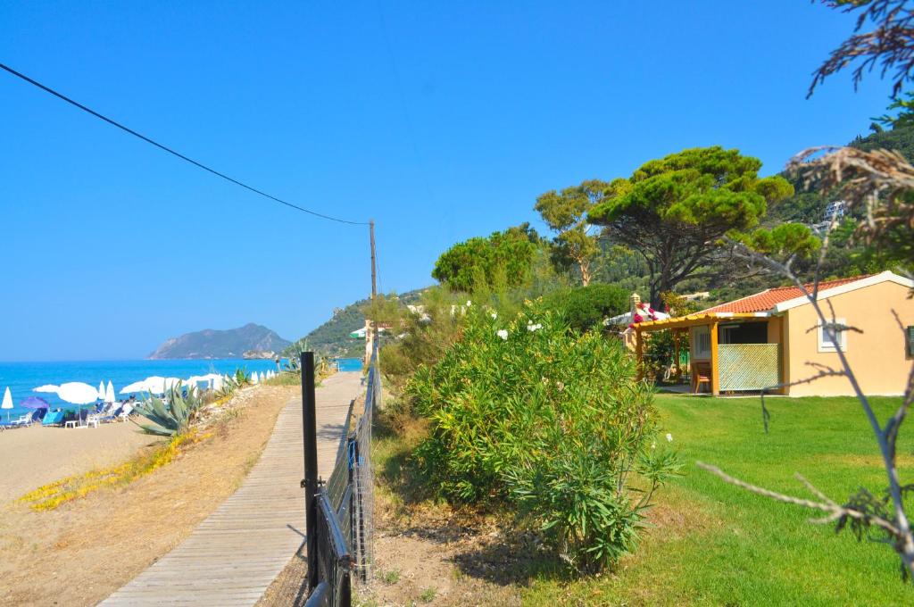 Beachfront holiday House “yannis” on Agios Gordios beach in Corfu room 1